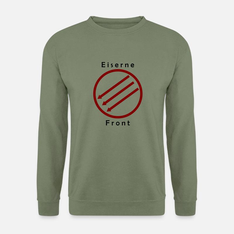Eiserne Front - Drei Pfeile - Unisex Pullover - Armeegrün