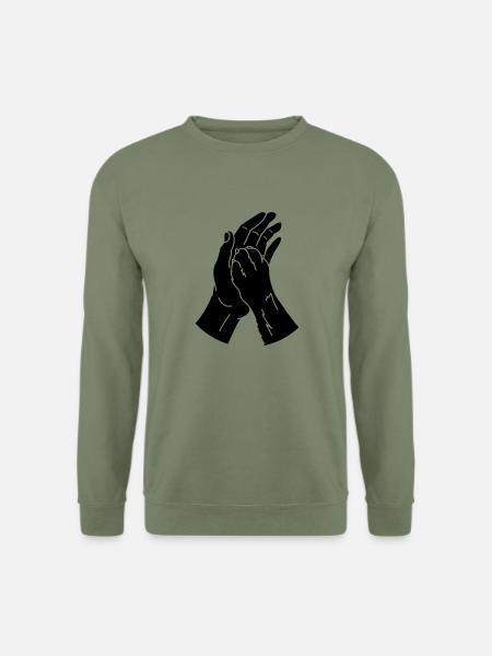 Animal Paw Hand - Unisex Sweatshirt - army green