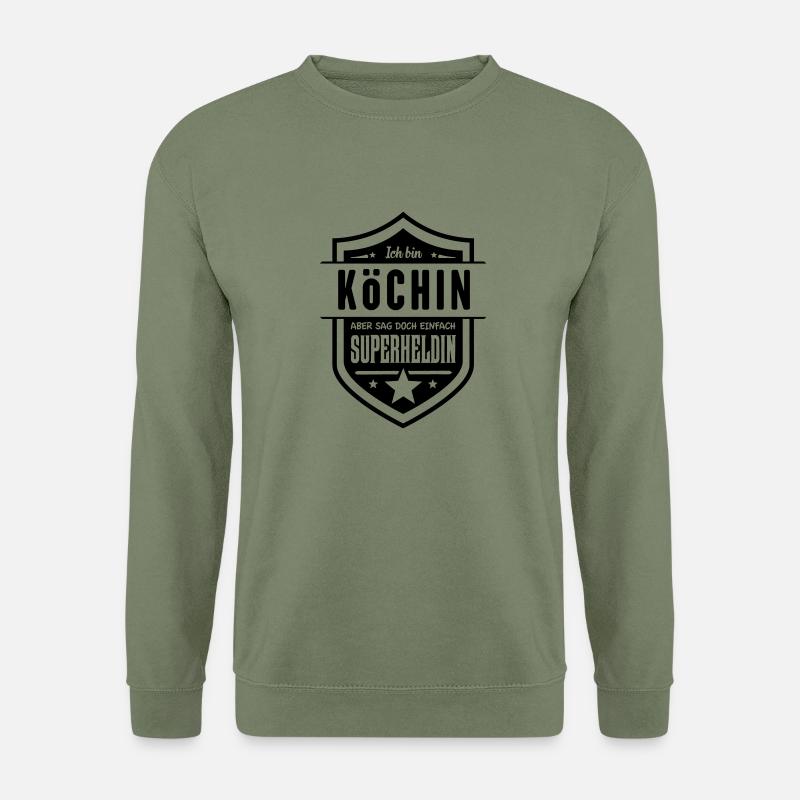Super Köchin - Unisex Pullover - Armeegrün