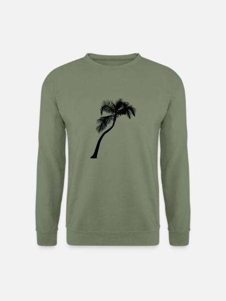 Palmier - Sweat-shirt Unisexe - vert militaire