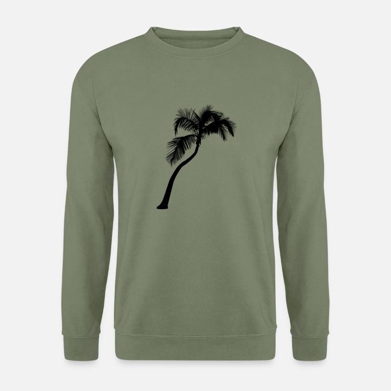 Palmier - Sweat-shirt Unisexe - vert militaire