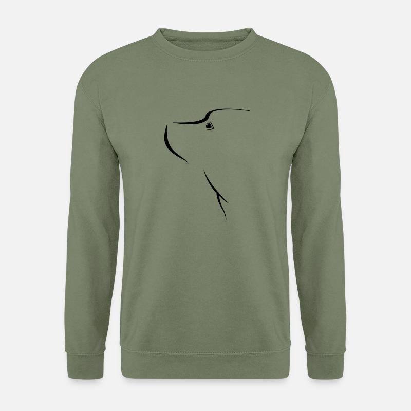 bone - Unisex Pullover - Armeegrün