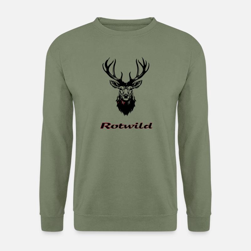 Rotwild - Unisex Pullover - Armeegrün