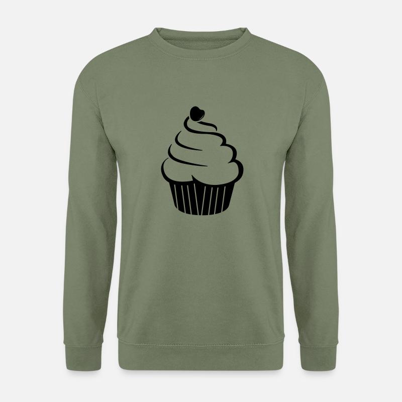 cupcake_01 - Unisex Sweatshirt - army green