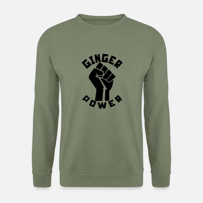 Ginger Power - Unisex Sweatshirt - army green