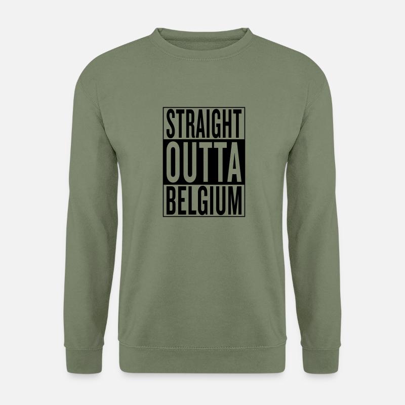 Belgium - Unisex Sweatshirt - army green