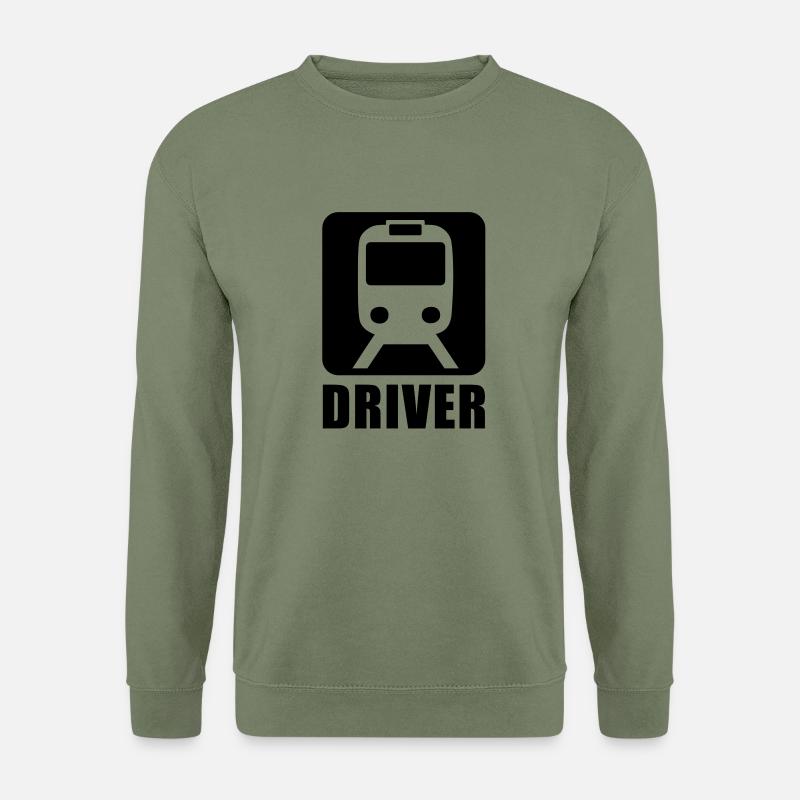 U-Bahn Driver - Unisex Pullover - Armeegrün