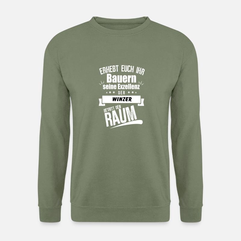 Winzer - Unisex Pullover - Armeegrün