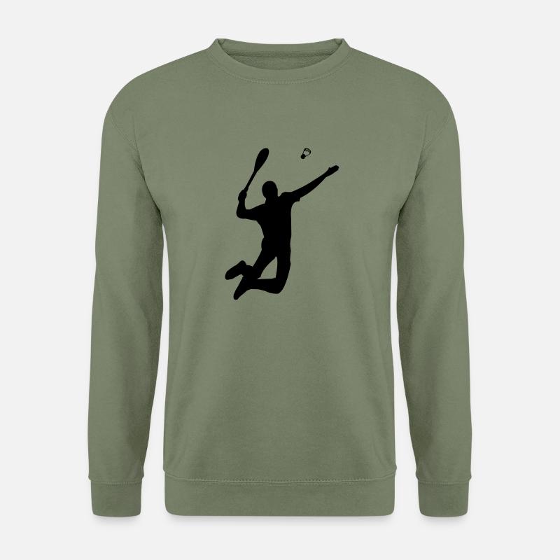 badminton - Unisex Pullover - Armeegrün