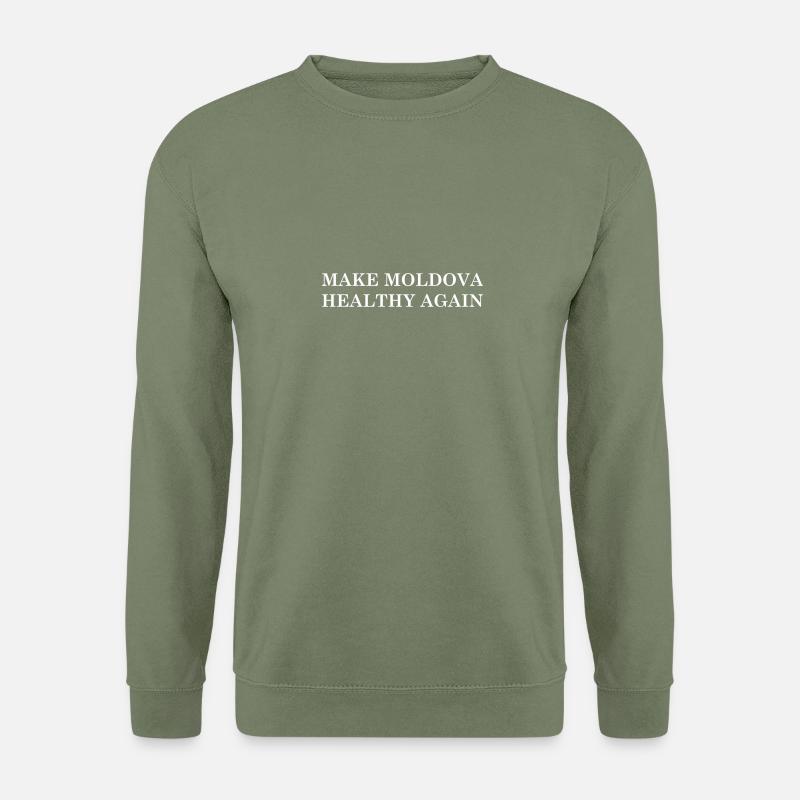 Make Moldova Healthy Again - Unisex Sweatshirt - army green