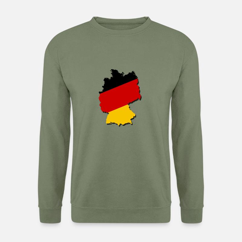 Deutschland - Unisex Pullover - Armeegrün