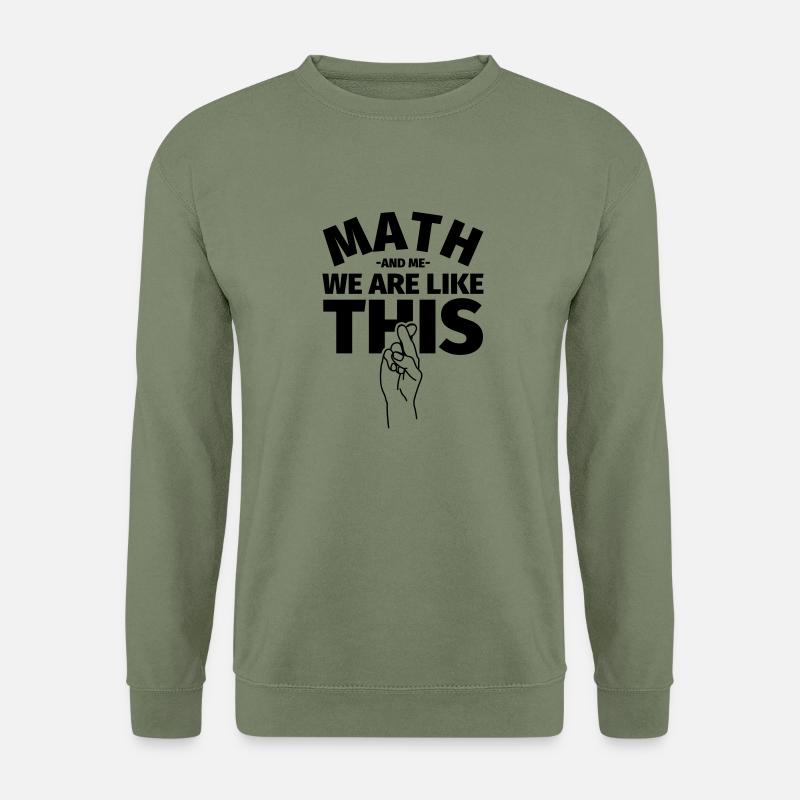 Mathe Geschenk - Unisex Pullover - Armeegrün