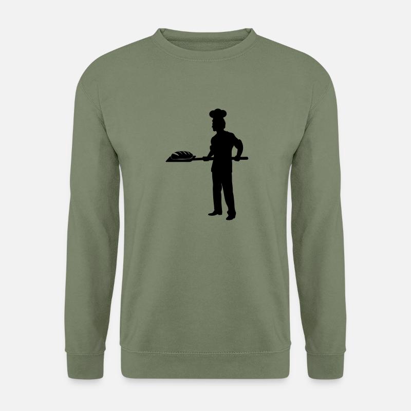 Bäcker - Unisex Pullover - Armeegrün