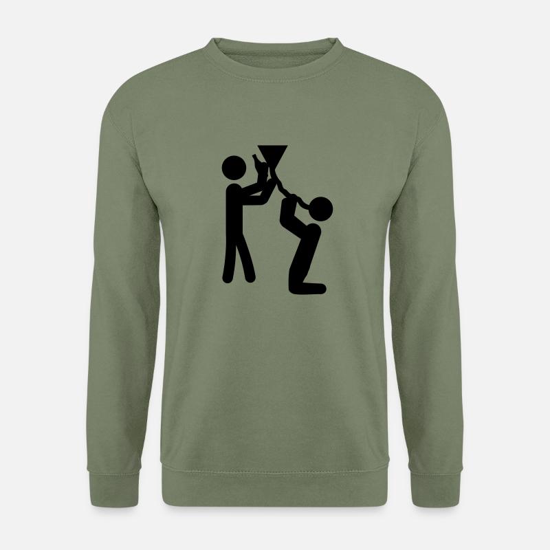 drinking_extreme_1 - Unisex Sweatshirt - army green