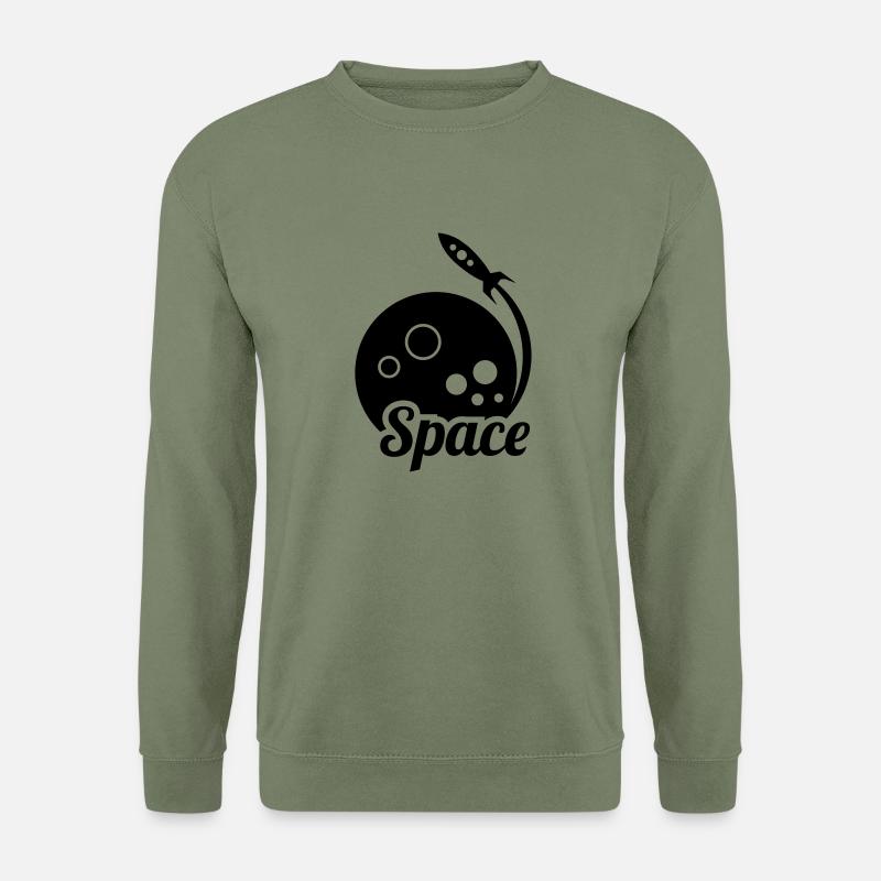 space - Unisex Sweatshirt - army green