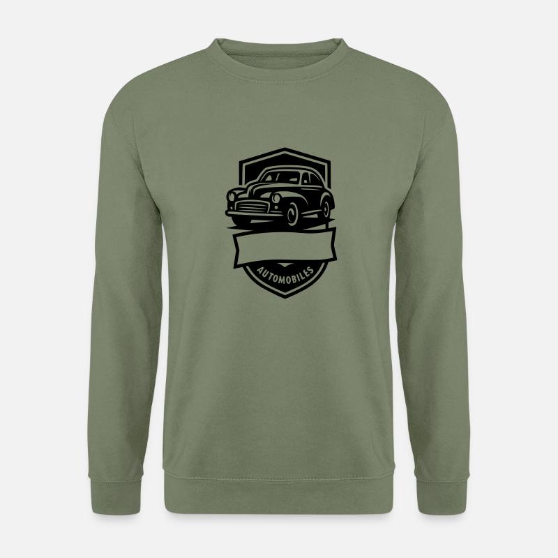 Oldtimer Automobil - Unisex Pullover - Armeegrün