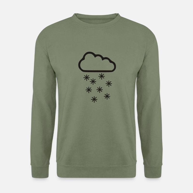 Schnee - Unisex Pullover - Armeegrün
