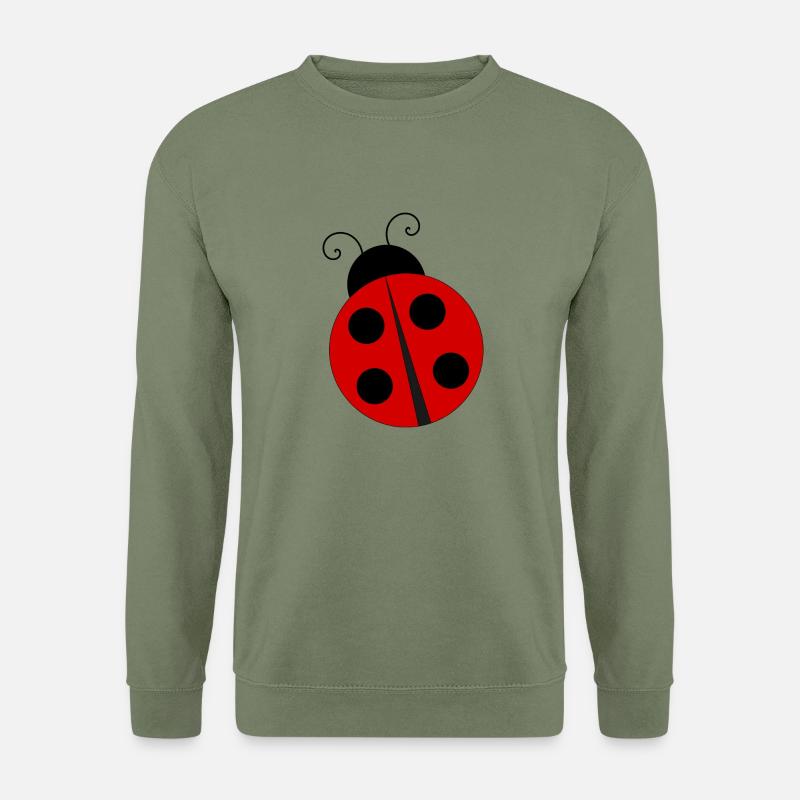 Marienkäfer,Tier,Comic - Unisex Pullover - Armeegrün