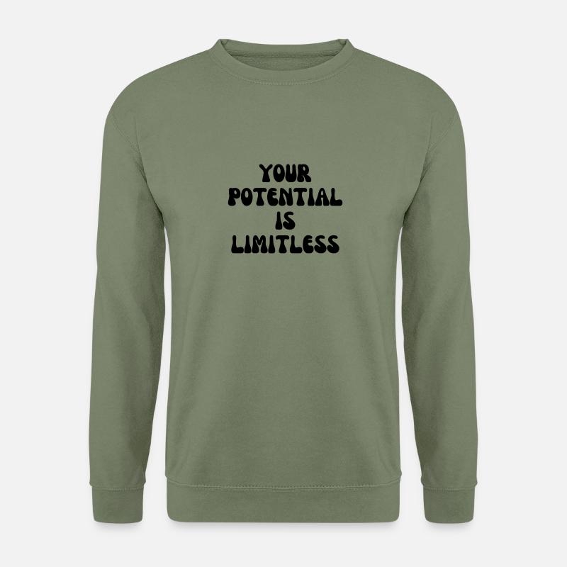 Your potential is limitless - Unisex Sweatshirt - army green