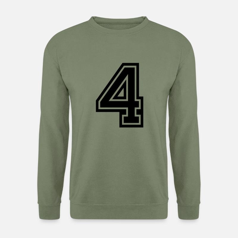 4 - Unisex Pullover - Armeegrün