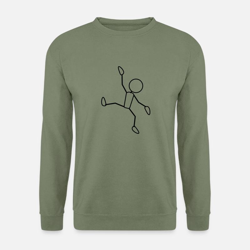 happy_dancing_1c - Unisex Sweatshirt - army green