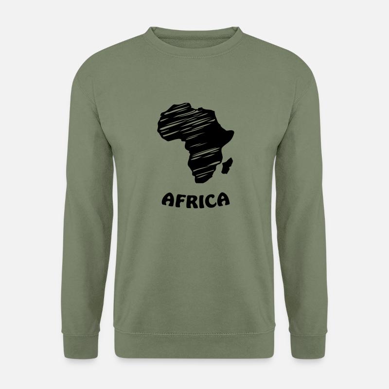 africa_logo - Unisex Pullover - Armeegrün