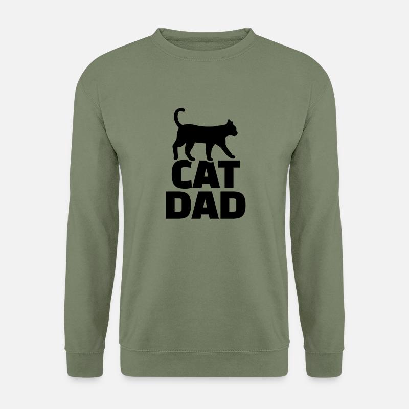 Cat Dad - Unisex Sweatshirt - army green