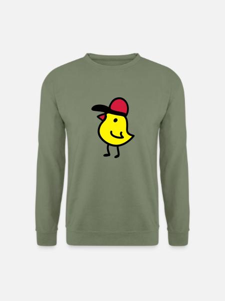 Küken Cappy 3 - Unisex Pullover - Armeegrün