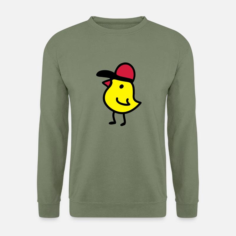 Poussins Cappy 3 - Sweat-shirt Unisexe - vert militaire