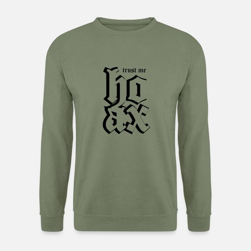 blak hoax - Unisex Pullover - Armeegrün