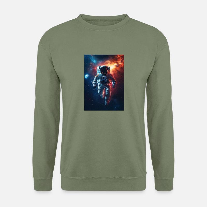 Astronaut 5 - Unisex Pullover - Armeegrün