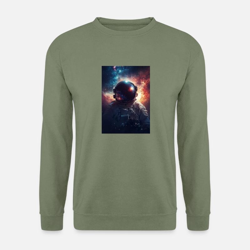 Astronaut 7 - Unisex Pullover - Armeegrün