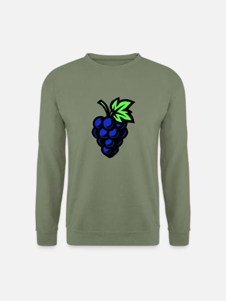 Grapes Symbol Grapes - Unisex Sweatshirt - army green