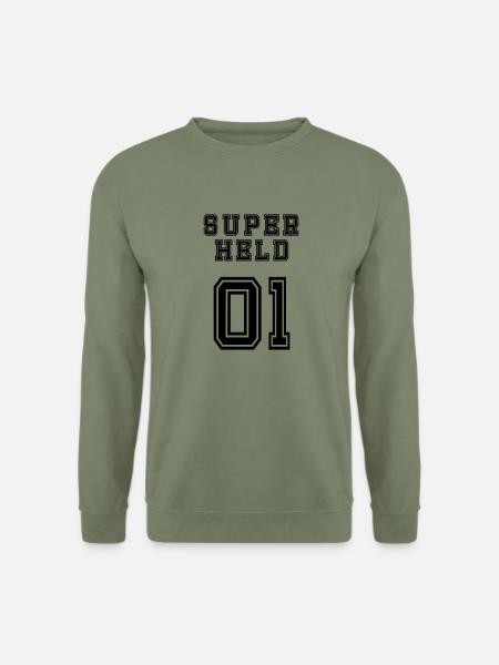 Superheld - Unisex Pullover - Armeegrün