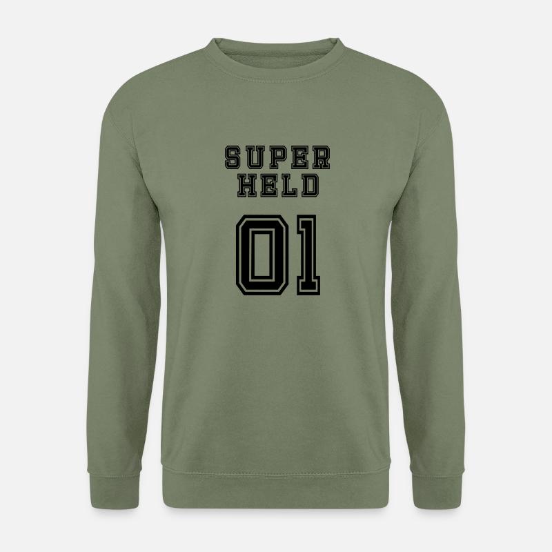 Superheld - Unisex Pullover - Armeegrün