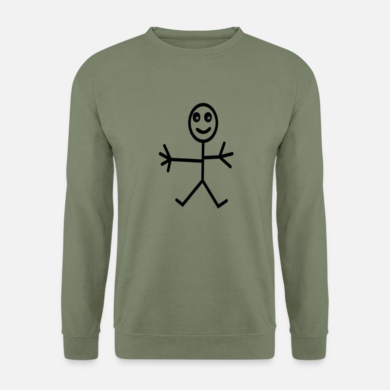 Comic - Unisex Pullover - Armeegrün