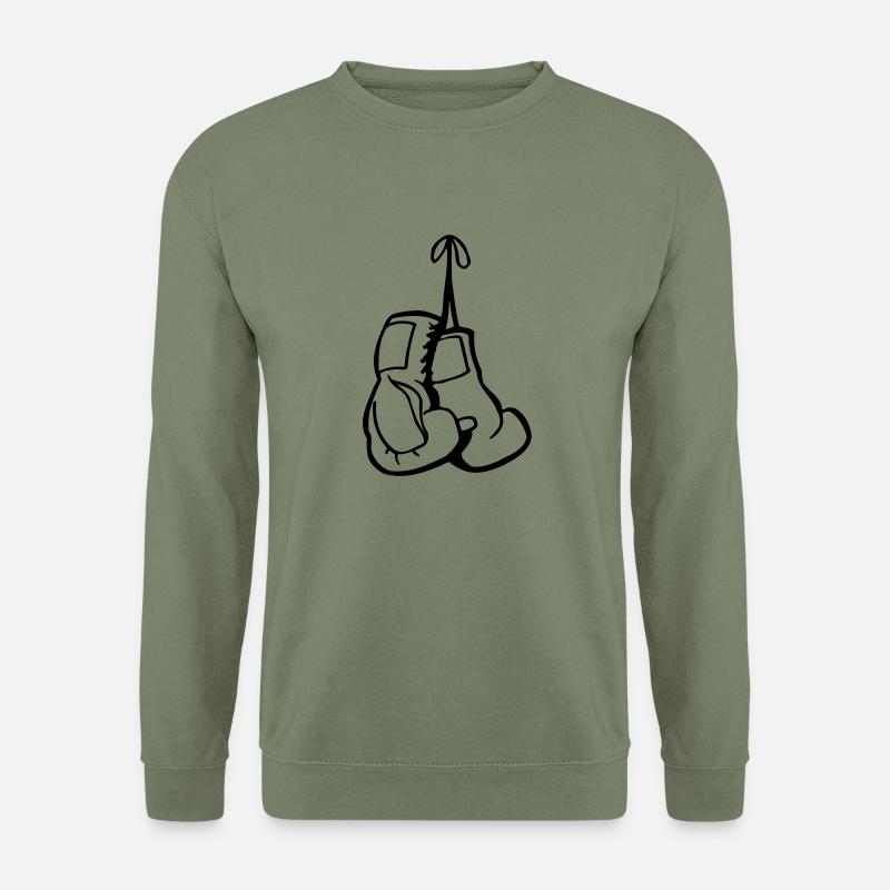 boxing gloves - box handschuhe - Unisex Pullover - Armeegrün