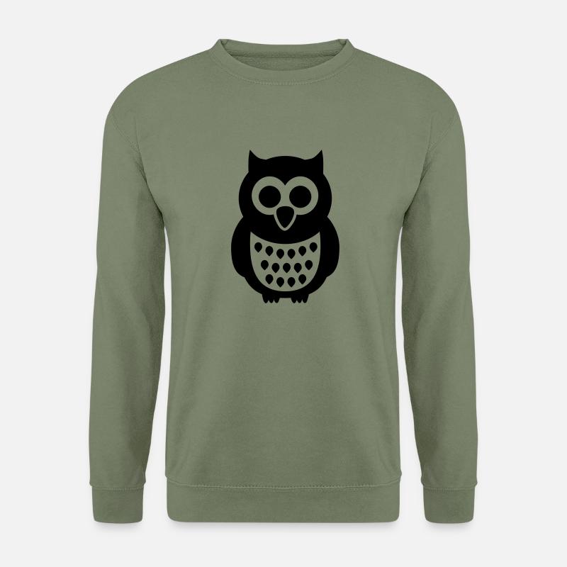 Owl - Unisex Sweatshirt - army green