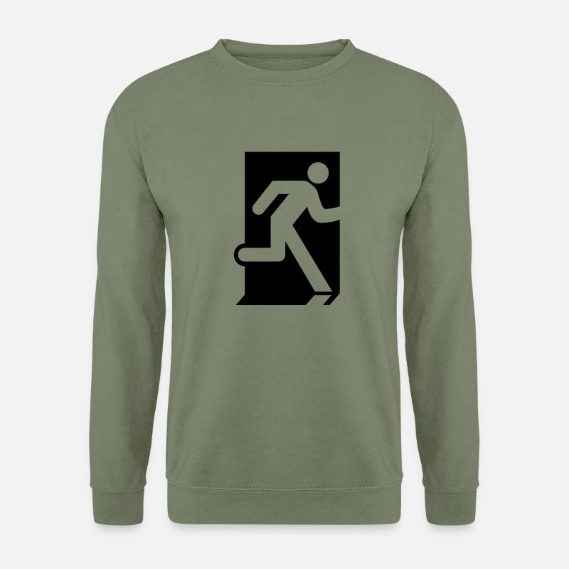 Emergency Exit - Unisex Pullover - Armeegrün