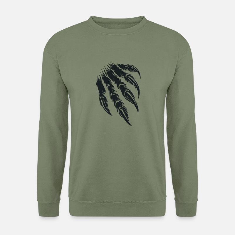 krallen - Unisex Pullover - Armeegrün