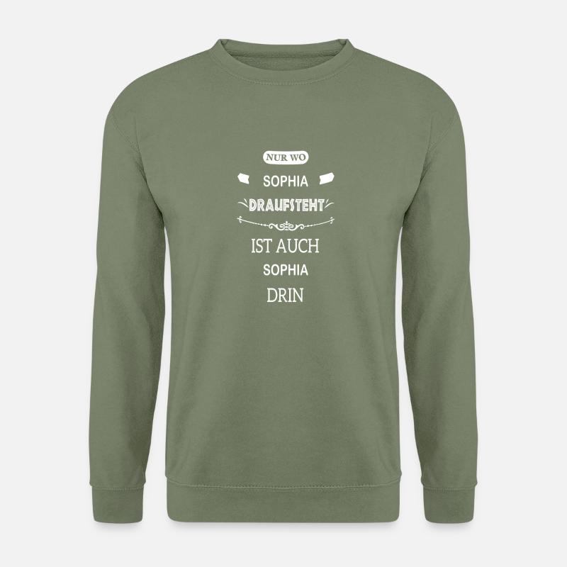 SOPHIA - Unisex Pullover - Armeegrün