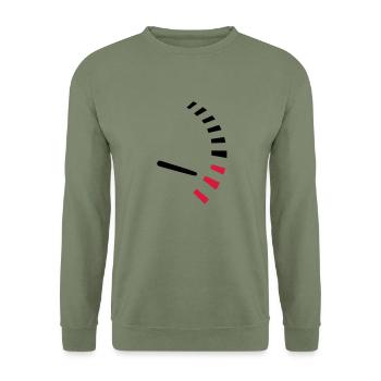 Speed - Unisex Sweatshirt - army green - Front - Alina (178cm) & Michal (187cm)