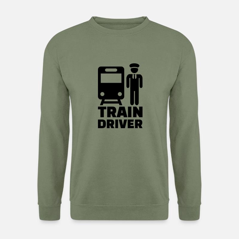 Lokführer - Unisex Pullover - Armeegrün