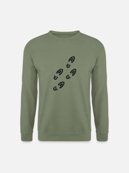 Spuren - Schuhe - Unisex Pullover - Armeegrün