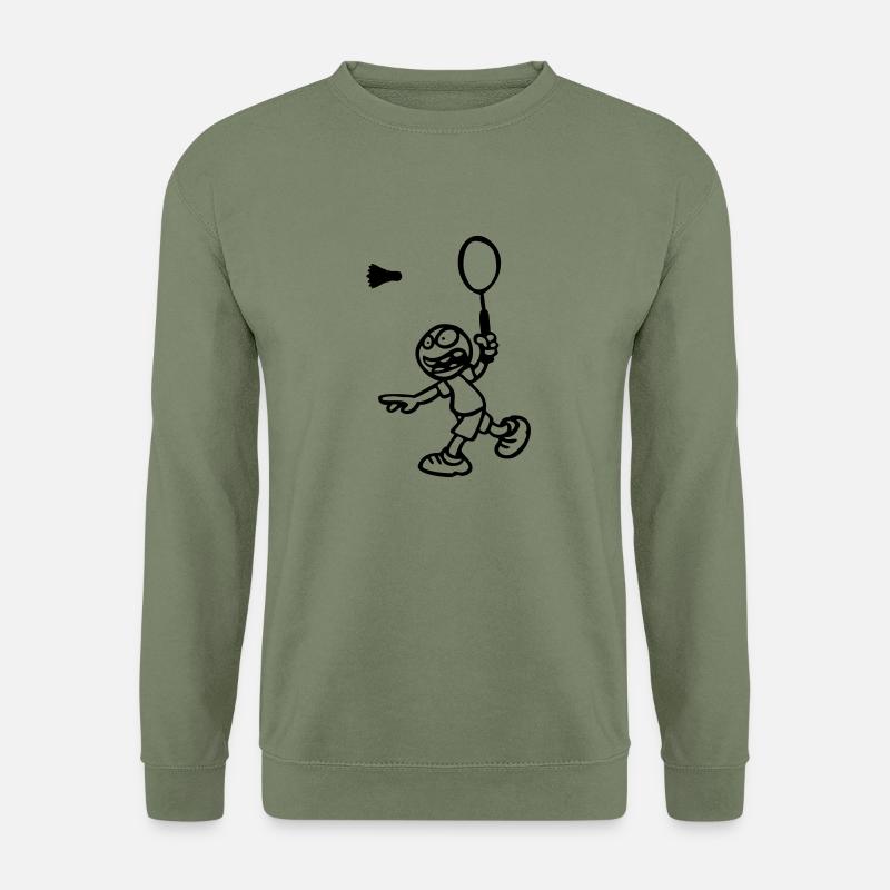 badminton - Unisex Pullover - Armeegrün