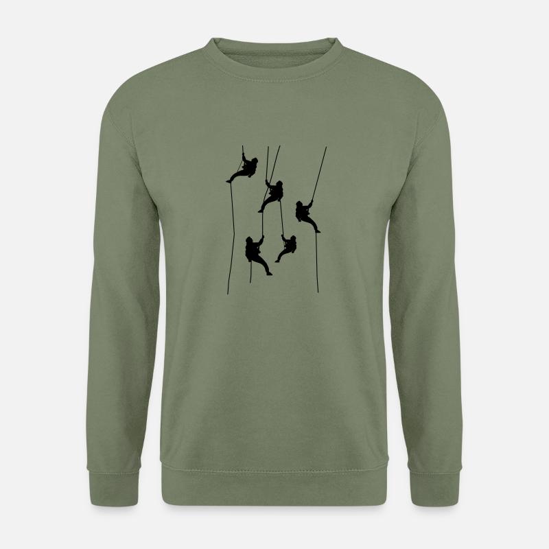 Kletterer - Unisex Pullover - Armeegrün