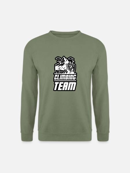 Bergsteiger Team - Unisex Pullover - Armeegrün