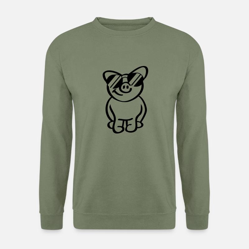 Cool Pig - Unisex Sweatshirt - army green