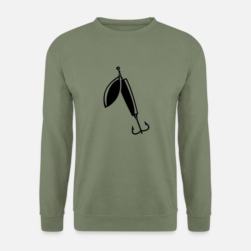 Angeln - Unisex Pullover - Armeegrün