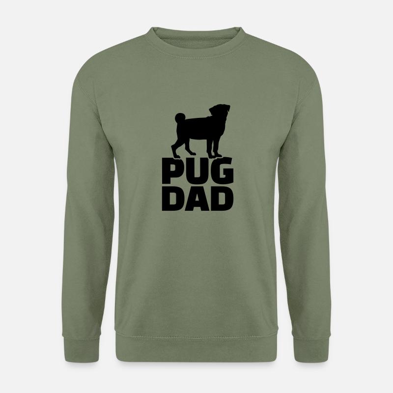 Pug Dad - Unisex Sweatshirt - army green